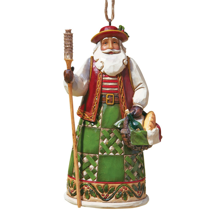 Italian Santa Ornament