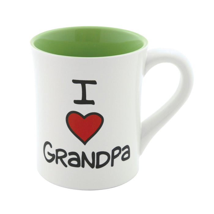 I Heart Grandpa Mug