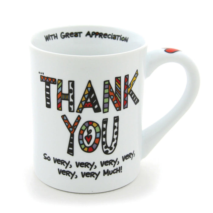 Cuppa Doodle Thank You Mug