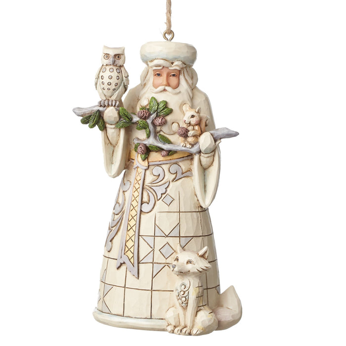 Woodland Santa Ornament