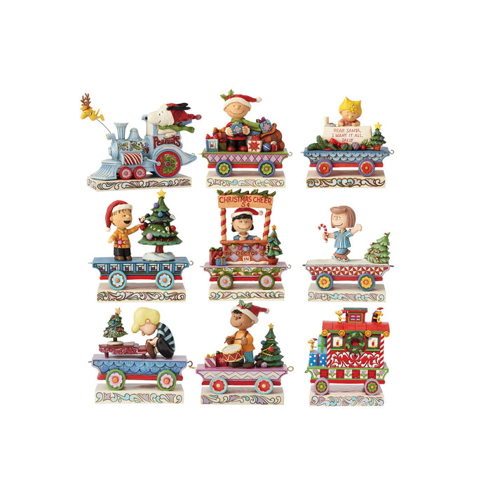 Set of 9 Peanuts Train