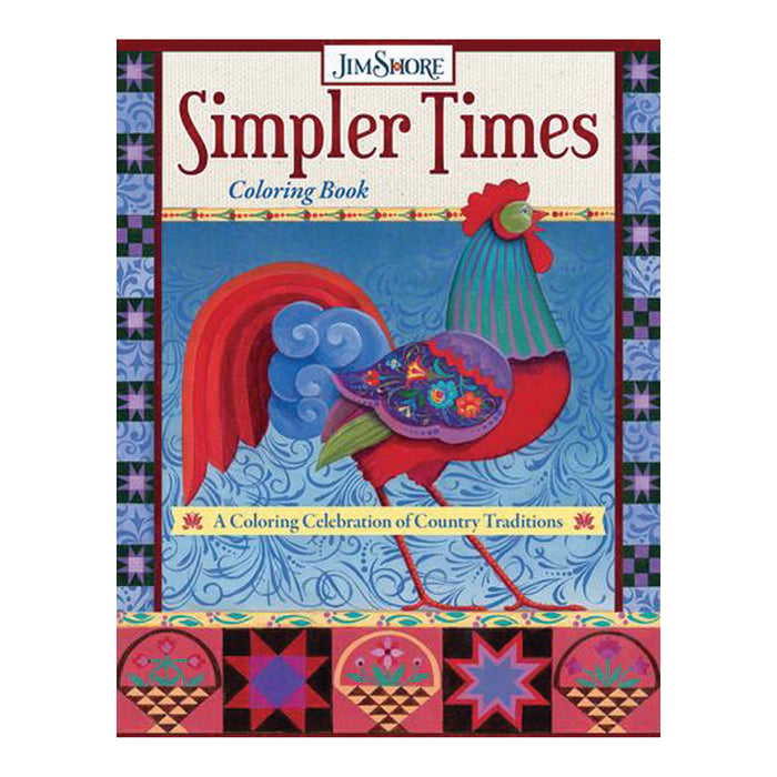 Simpler Times Coloring Book