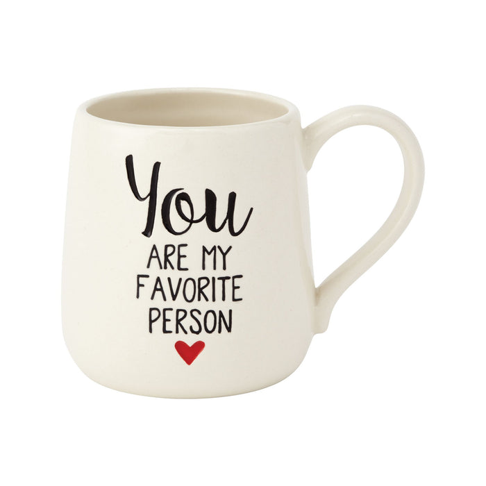 FAVORITE PERSON ETCHED MUG