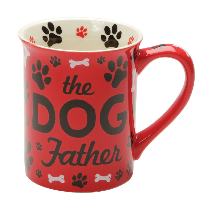 DOGFATHER RED MUG