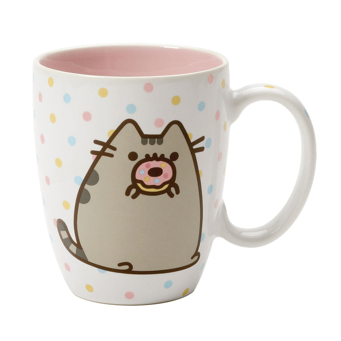 Pusheen Mug with Donut