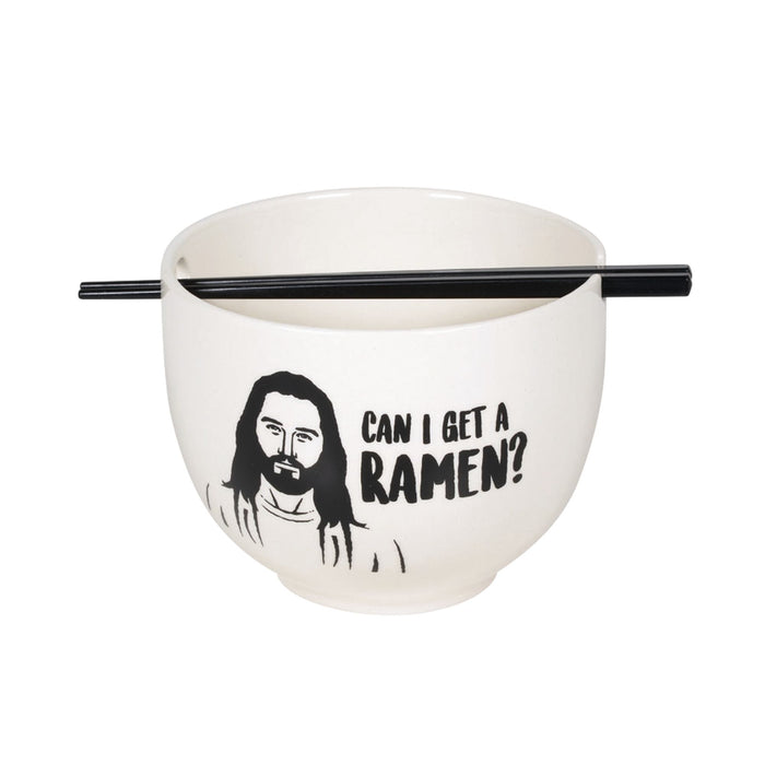 RAMEN JESUS BOWL W CHOPSTICKS