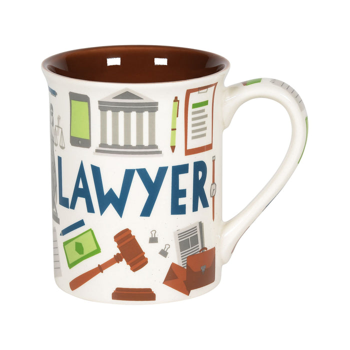 LAWYER PATTERN MUG