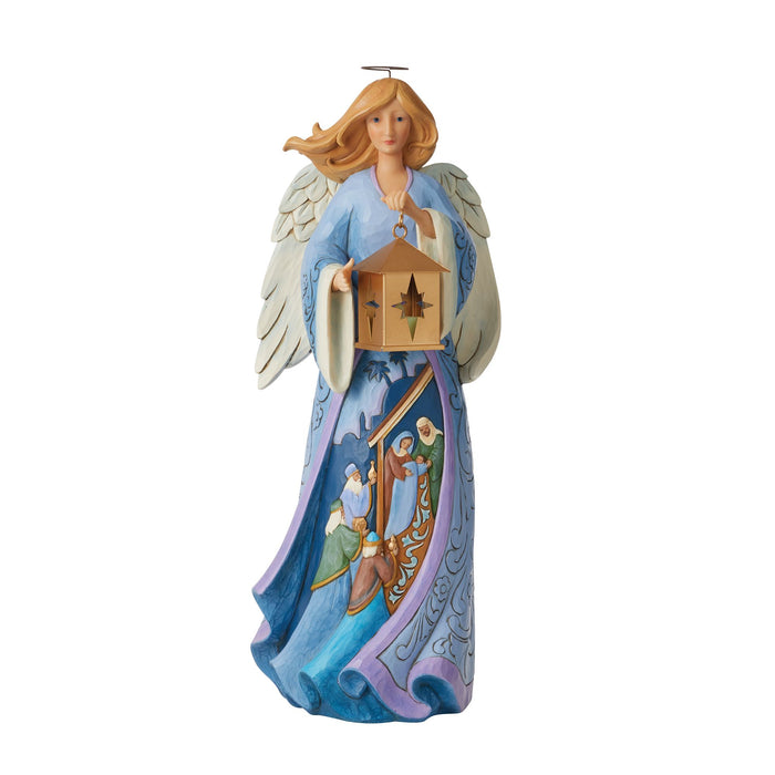 NativityAngel w/Lantern Statue