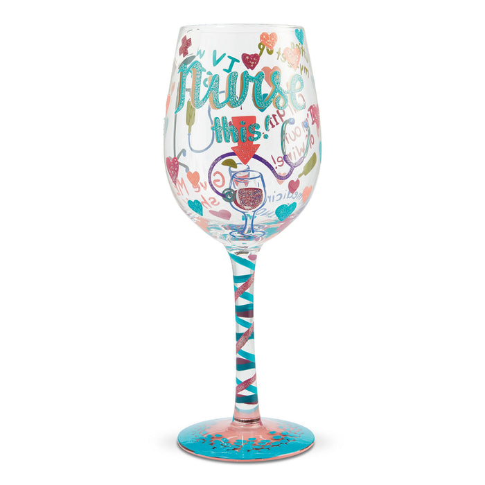 Wine Glass Nurse This