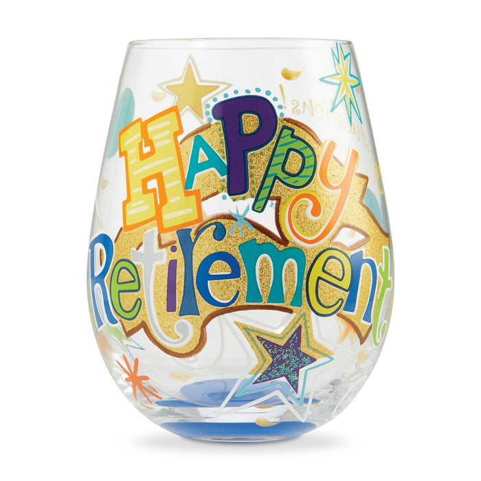 Stemless Happy Retirement