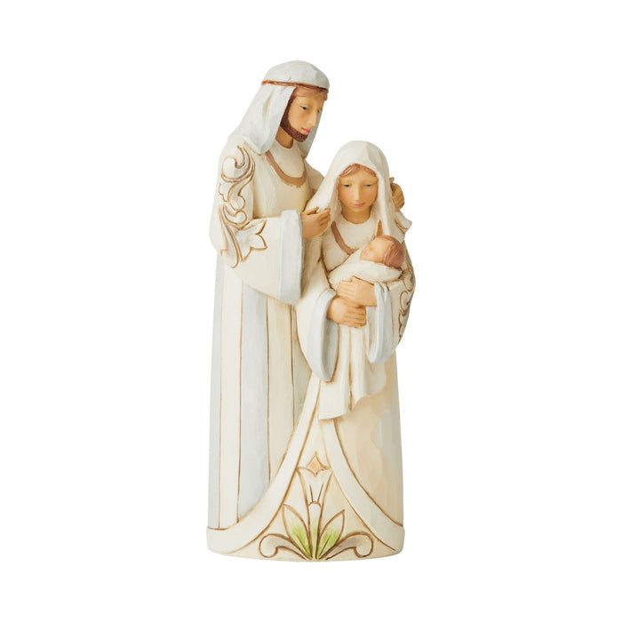 White Woodland Holy Family