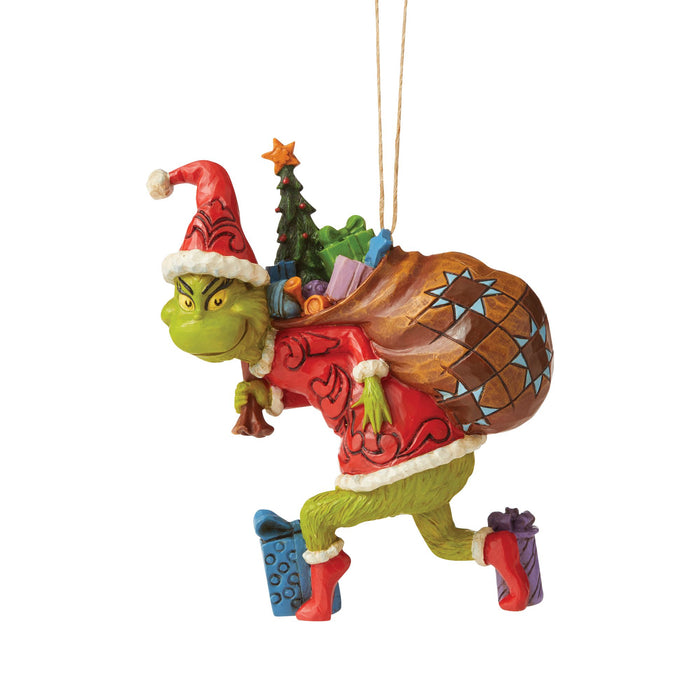 Grinch Tiptoeing Ornament