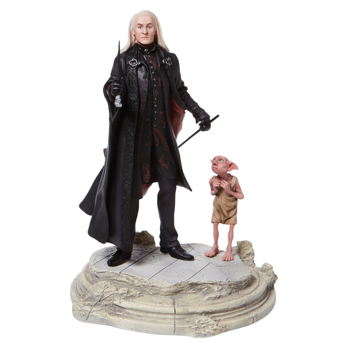 Lucious Malfoy with Dobby