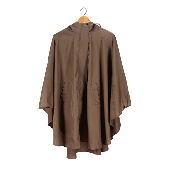 Khaki Rain Poncho