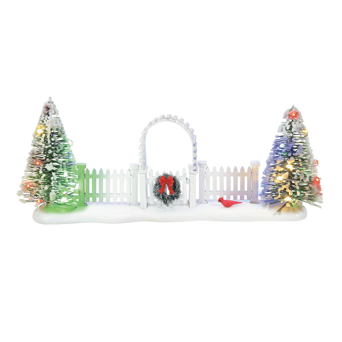 Cardinal Christmas Gate