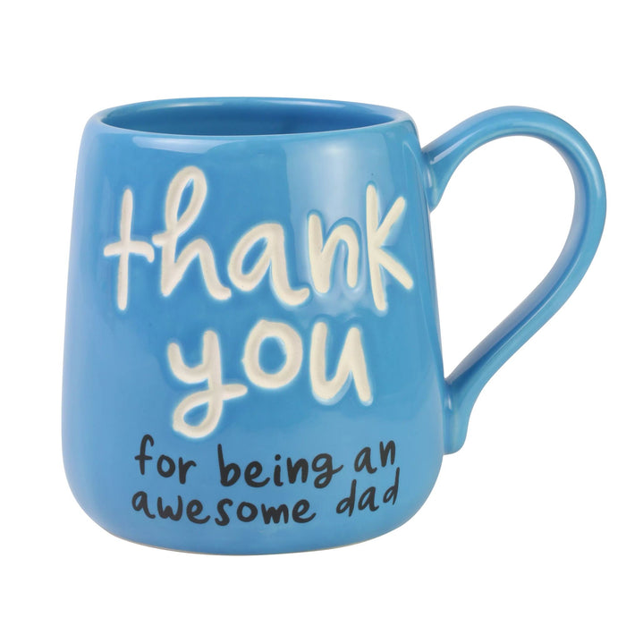 Thank You Dad Engraved Mug