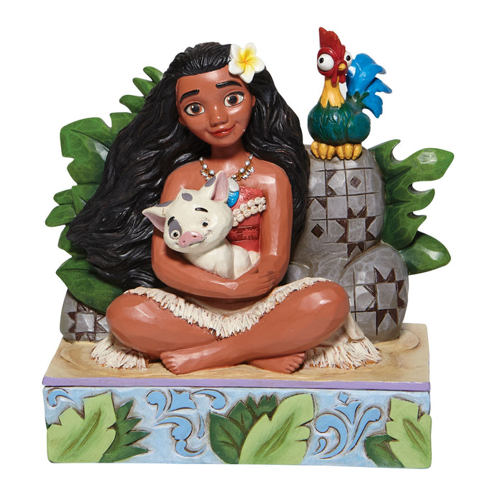 Moana with Pua and Hei Hei