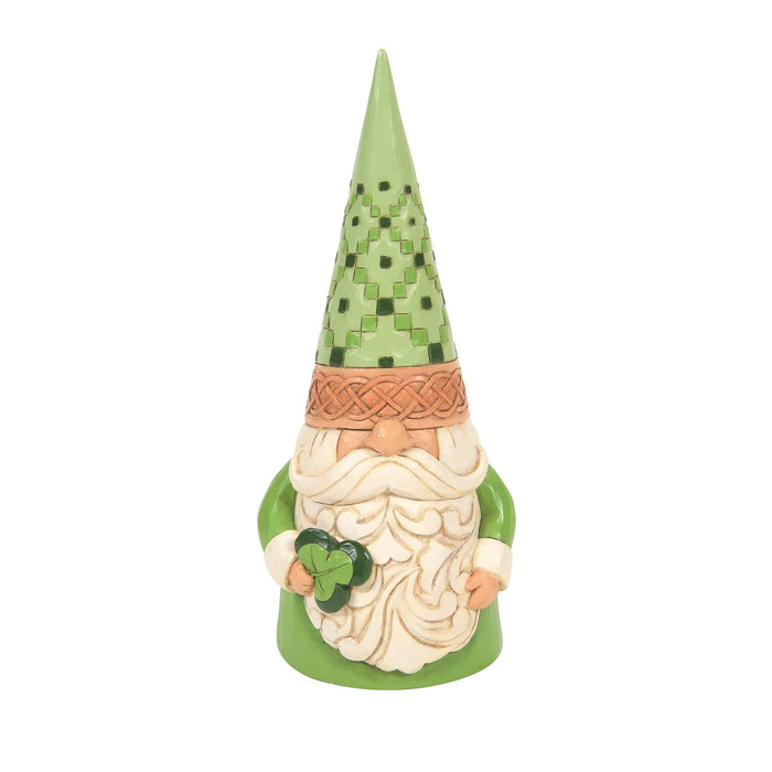 Irish Gnome with Shamrock