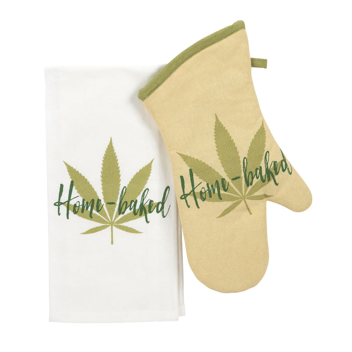 Life is High Towel Oven Mitt