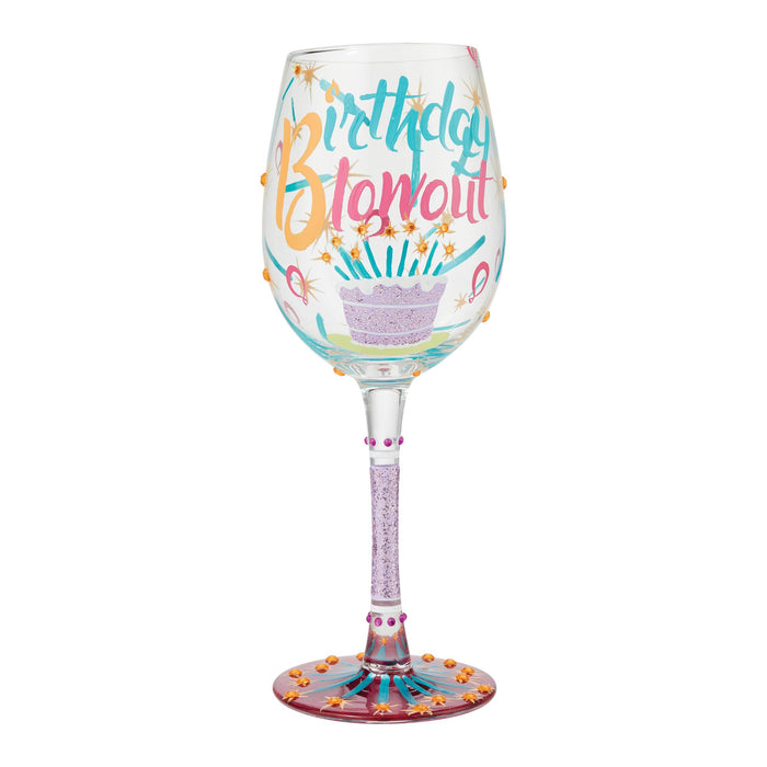 Wine Glass Birthday Blowout