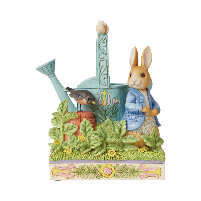 Peter Rabbit with Watering Can