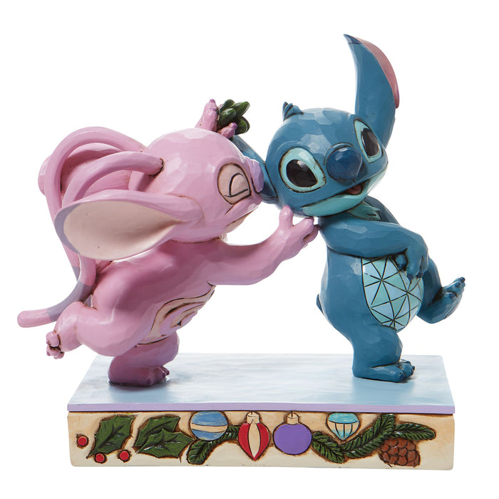 Angel and Stitch Mistletoe