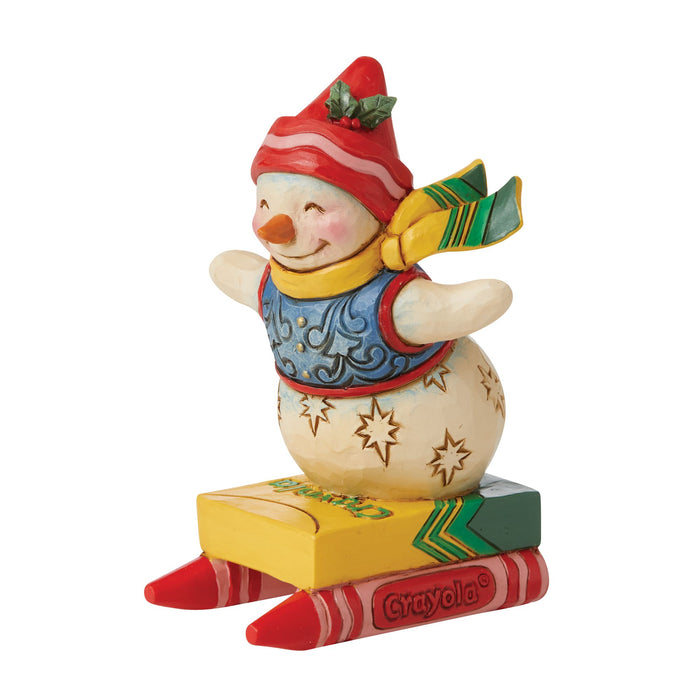 Crayola Snowman Mini Figurine