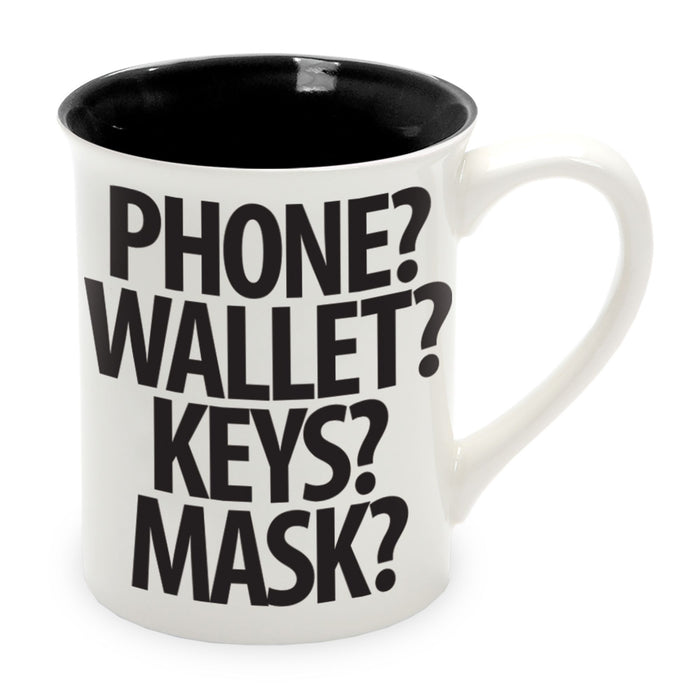 PHONE WALLET MASK COFFEE MUG