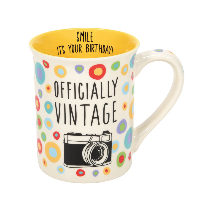 OFFICIALLY VINTAGE MUG