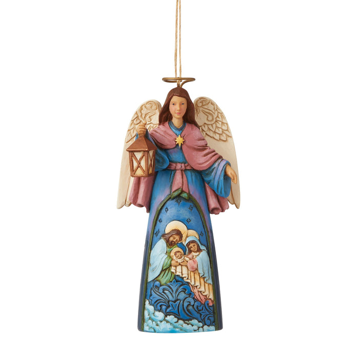 Nativity Angel Lantern Orn