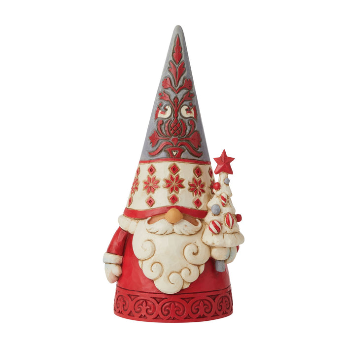 Nordic Noel Gnome with Tree