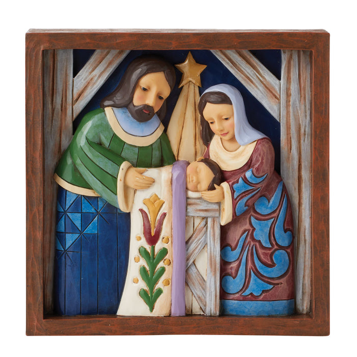 Holy Family Plaque