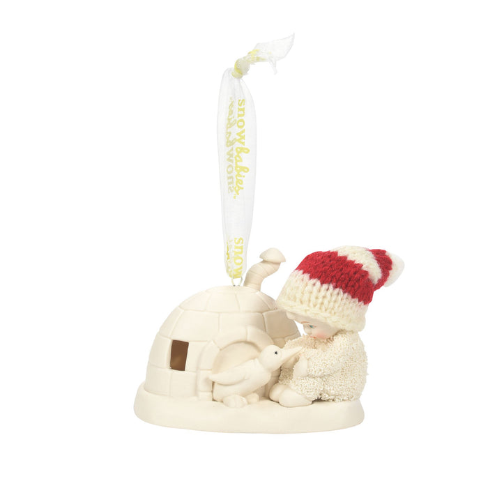 Igloo Visit ornament