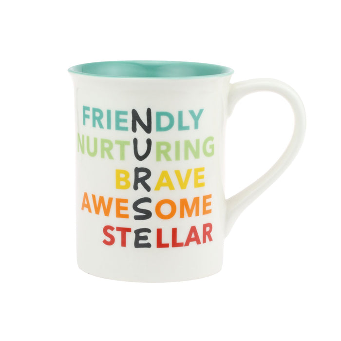 NURSE ENGRAVED ANAGRAM MUG