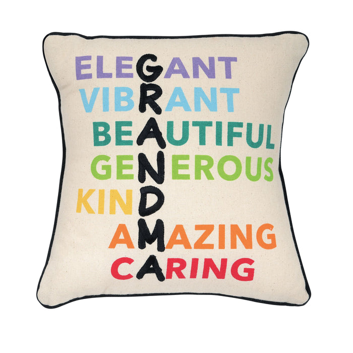 GRANDMA ANAGRAM PILLOW