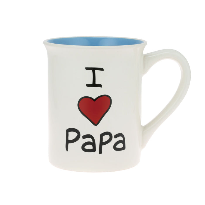 I HEART PAPA MUG 16 OZ