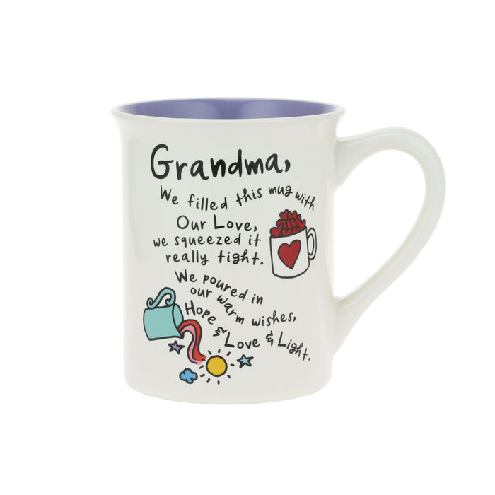 GRANDMA LOVE SQUEEZE MUG 16 OZ