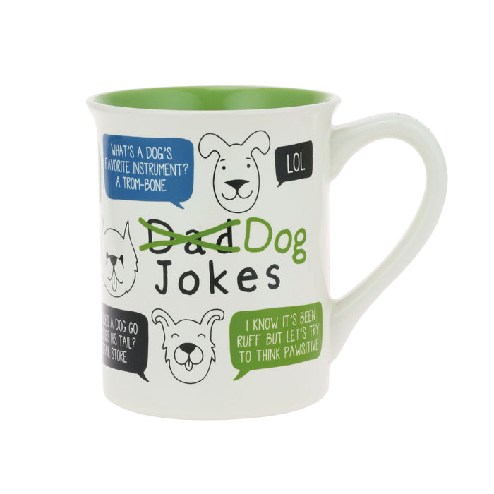 DOG JOKES MUG 16 OZ