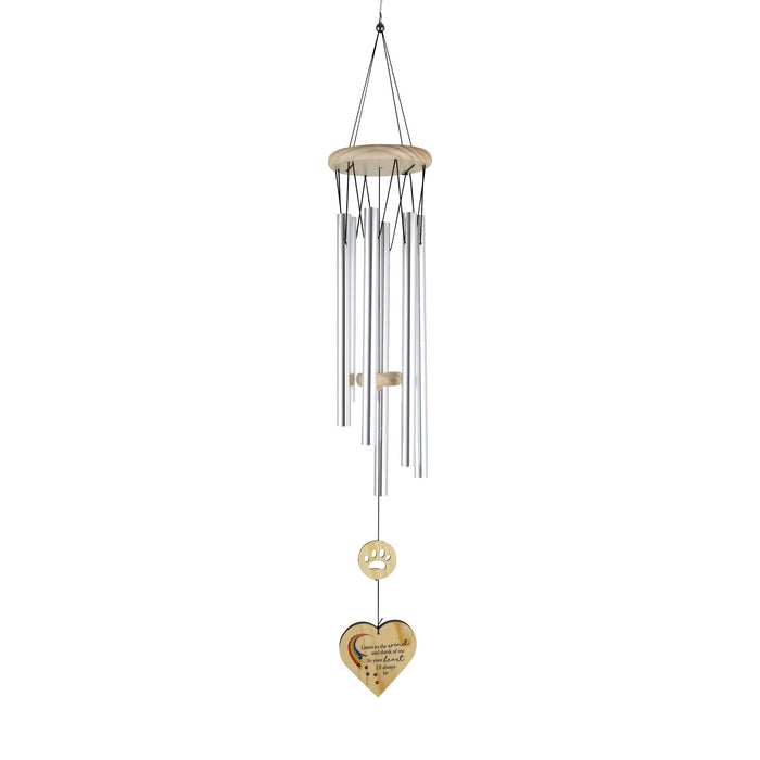 Rainbow Bridge Pet Windchime