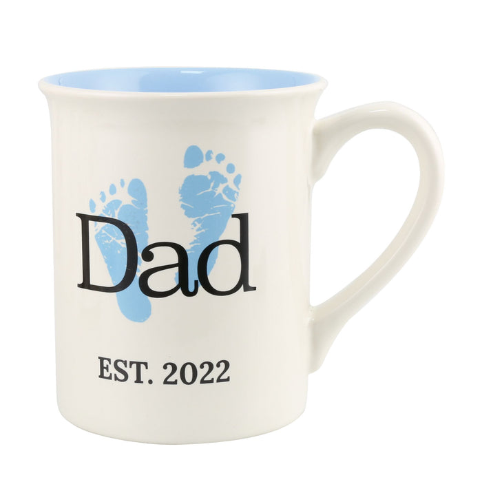 ESTABLISHED  2022 DAD MUG