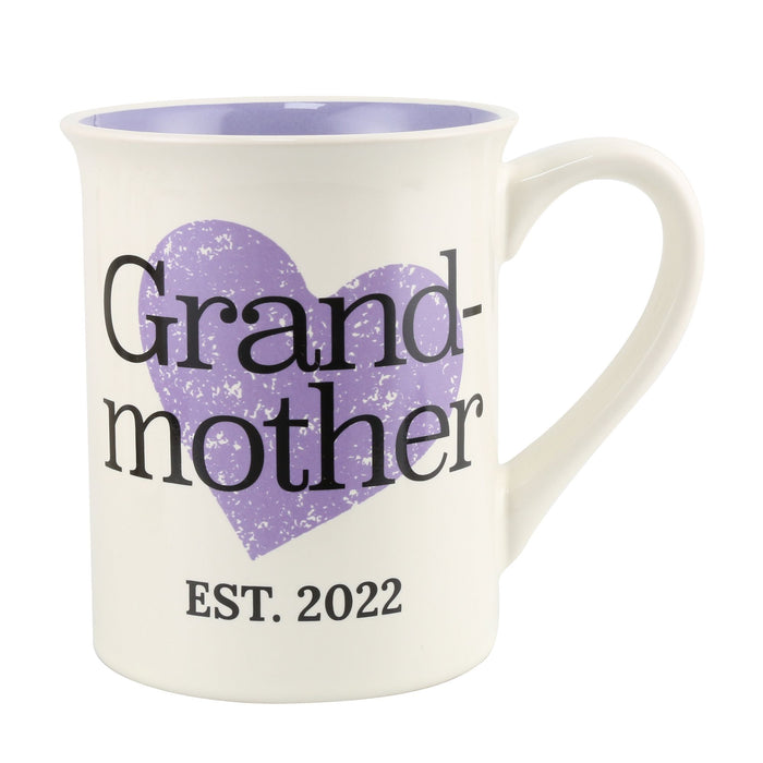 EST 2022 GRANDMOTHER MUG