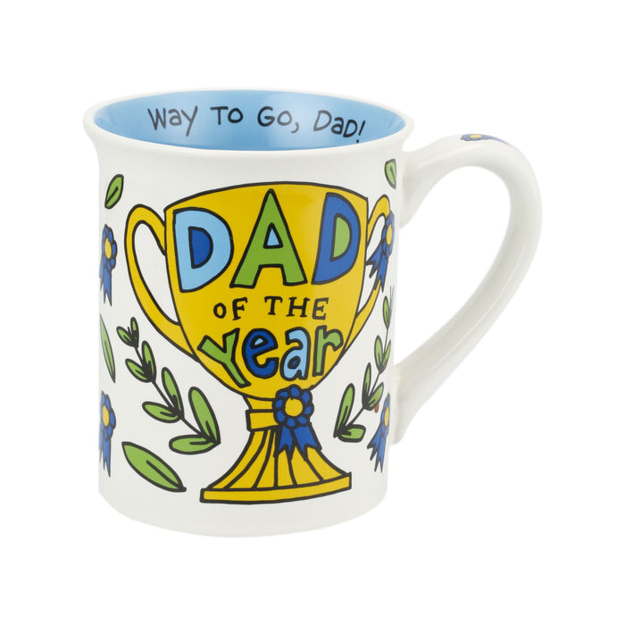 DAD OF THE YEAR TROPHY MUG