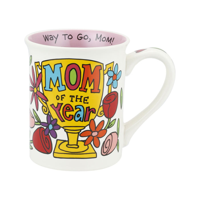 MOM OF THE YEAR TROPHY MUG