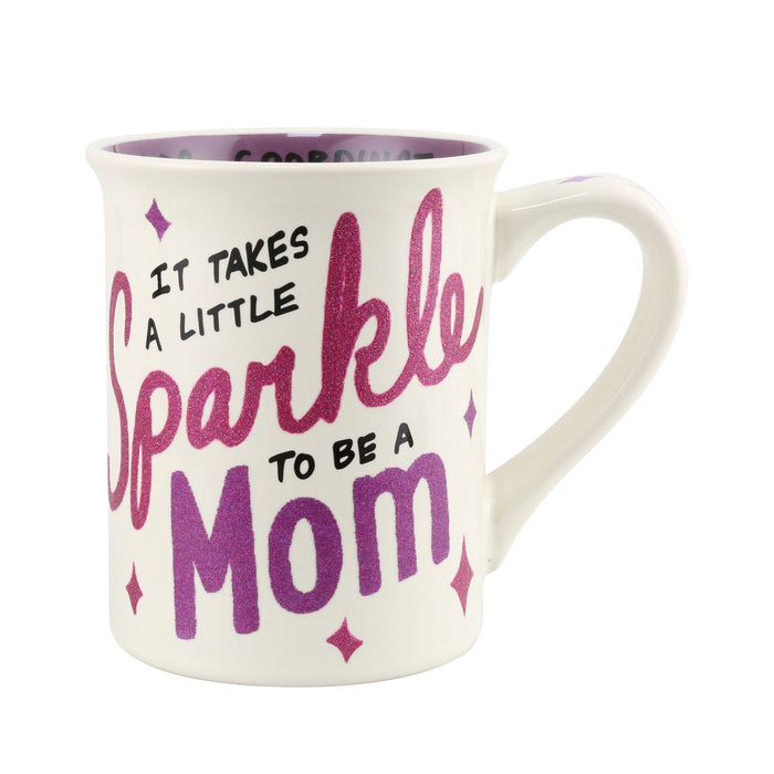 SPARKLE MOM GLITTER MUG