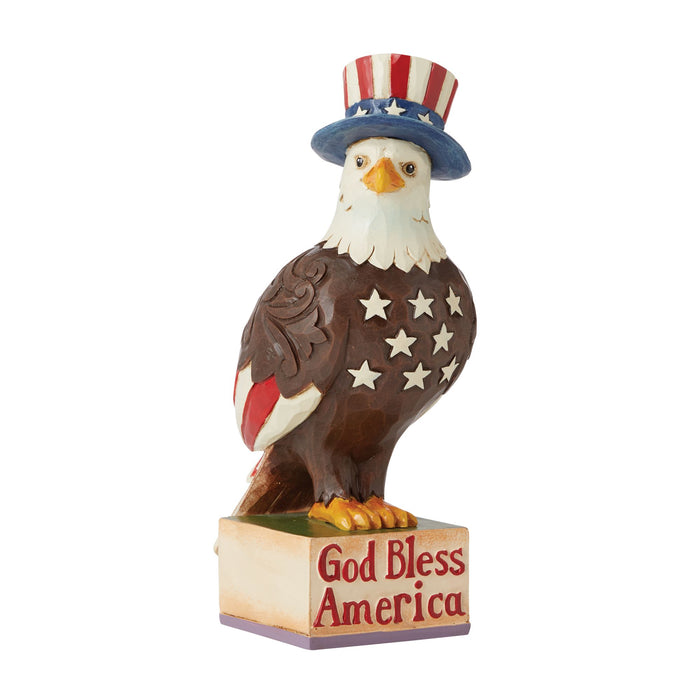 Patriotic Bless America Eagle