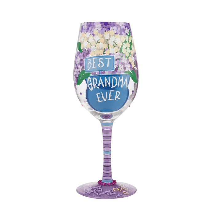 Wine Glass Best Grandma Ever