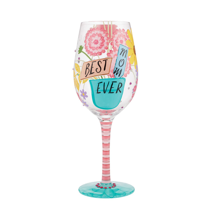 Wine Glass Best Mom Ever