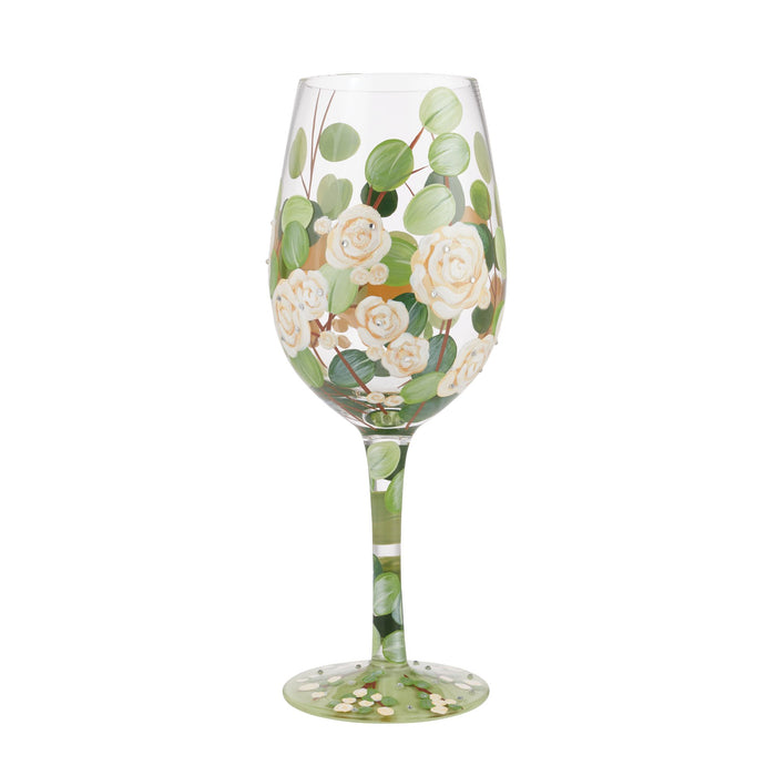 Wine Glass Bouquet in Bloom