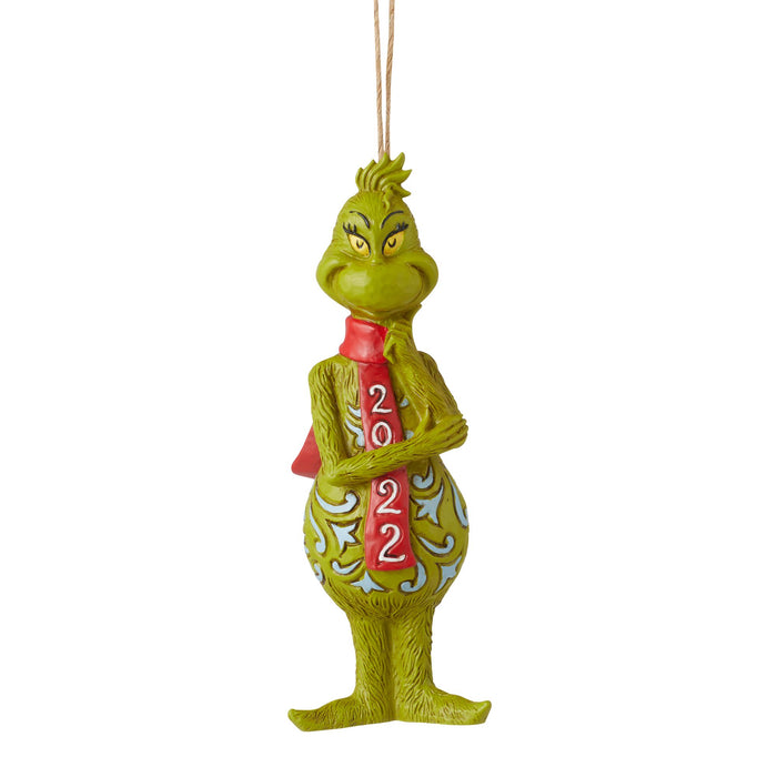 Grinch Dated 2022 Ornament