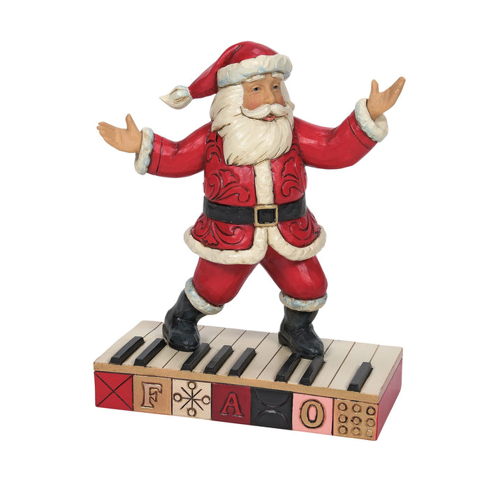 Santa on Keyboard